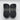 Crocs Adult Unisex Bistro Graphic Clogs Black/Lightning Blue Size 7M/9W - Very Good - Ufashion