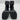 Dolce Vita Abiza Platform Sandals Women's Black Size 8.5W - Very Good - Ufashion