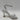 Manolo Blahnik Kamistra Metallic Leather Sandals Silver Size 38 - Very Good - Ufashion