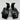 Jonathan Simkhai Women’s Slide On Slide Sandals Black/Silver Size 35 - Very Good - Ufashion