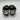 NWOB Impo Rigel Wedge Sandals Black Size 7.5M - Like New - Ufashion