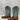 Ariat Women's Futurity Revival Exotic Ostrich Western Boots Brown/Blue Size 7B - Very Good - Ufashion