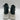 Alexander McQueen TREAD SLICK Green/White Lace Up Platform Boots Men’s Size 38D - Very Good - Ufashion