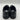 Hush Puppies Wide Width Gabriel SlipOn Shoes Black Size 9.5W - Very Good - Ufashion