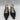 Franco Sarto Womens Kate Black Faux Patent Leather Slingbacks Size 6 M - Like New - Ufashion