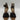 Franco Sarto L-Eleanor Women's Black Sandals Heels Size 8 M - Very Good - Ufashion