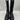 OLD WEST MEN'S SMOOTH LEATHER WESTERN BOOTS ROUND TOE BLACK SIZE 8.5D - Very Good - Ufashion