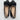London Rag Womens Black Patent Man Made With bow Size 8 - Very Good - Ufashion