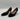 Kelly & Katie Genna Black Pointed Toe Pumps Size 8W/39 Textile Upper Manmade - Very Good - Ufashion