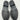 TOMS Womens Black Suede Penny Loafer Platform Lug Sole Shoes Size 10 - Very Good - Ufashion