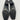 JOURNEE COLLECTION Womens Black Leather & Suede Block Heel Loafers Bow Size 8.5 - Very Good - Ufashion