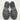 Nine West gables Womens Black Loafers With Gold Chain Accent Size 6.5M - Very Good - Ufashion