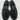 Journee Collection Womens Black Suede Slip-On Loafers Size 5.5 Lug Sole Durable - Very Good - Ufashion