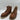 Duradero Men's 6” Moc Toe Leather Wedge Boots 1630 Rust-Brown Size 10.5 W - Very Good - Ufashion
