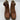 Duradero Men's 6” Moc Toe Leather Wedge Boots 1630 Rust-Brown Size 10.5 W - Very Good - Ufashion