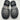 Jeffrey Campbell x Free People Bae Platform Mules Size 9 Black Chunky Clog - Very Good - Ufashion