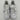 Adidas White Retro-Style Sneakers For Casual & Athletic Wear Size 6.5 - Very Good - Ufashion