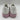 Alexander McQueen White/Pink Leather Lace Up Oversized Sneakers Womens Size 42 E - Very Good - Ufashion