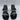 Karl Lagerfeld Rayan Rhinestone and Pearl Embellished Block Heel Black Size 8.5 - Very Good - Ufashion