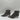 Alexandre Birman Kittie Metallic Lamé Pointed Toe Back Zip Heeled Booties Sz 38 - Very Good - Ufashion