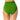 Anne Cole Soft Belted High-Waist Bottoms Green XS - Ufashion
