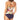 Anne Cole Smocked Cross-Back Tankini Multi SM - Ufashion