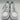 Alexander McQueen Oversized Sneaker White/Blue Size 45 - Very Good - Ufashion