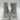 Alexander McQueen Men's Treadslick High Top Lug Sole Sneakers Silver Size 44 - Very Good - Ufashion