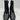 Anne Klein Woman's Boots Vinn Chelsea Bootie Black Leather Size 8.5 - Like New - Ufashion