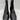 Anne Klein Woman's Boots Vinn Chelsea Bootie Black Leather Size 7.5 - Like New - Ufashion