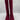 Vince Camuto Avriah Knee High Boots Women's Burgundy Size 7.5M - Very Good - Ufashion