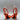 Christian Louboutin So Me Orange Women's Leather Spike Sandals Size 37.5 - Very Good - Ufashion