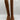 Naturalizer Fae Knee High Boots Womens Western Brown Suede Size 7.5M - Very Good - Ufashion