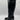 Women’s Vince Camuto Lecheya Knee High Side Zip Boots, Black Leather, Size 8M - Very Good - Ufashion