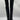 Women’s Sam Edelman Pam Over the Knee Black Leather / Man Made Boots Size 8.5M - Very Good - Ufashion