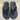Womens Dot Print Black Textile Open Toe Slip On Flip Flop Sandals Size 8 - Ufashion
