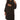 MSK Womens Plus Sheer Short Mini Dress Color Black Plus Size 1X - Ufashion