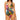 BLEU Rod Women s Pink Printed Plunge Neck Ring One Piece Swimsuit Size 10 - Ufashion