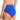 SEA LEVEL SWIM Essentials Gathered Side High-Waist Pant Color Cobalt Size 4 - Ufashion
