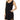 Mod-O-Doc Slub Jersey Scoop Neck Seamed Tank Dress Color Black Size LG US 12-14 - Ufashion
