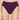 NWT Becca by Rebecca Virtue Women's High Waist Bikini Bottom, Purple, Size L - Ufashion