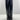 Chloé Wave Black Leather Pointy Toe Zip Block Heel Knee High Boots Women’s 35 - Ufashion