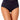 Anne Cole Women's High Waist to Fold Over Shirred Bottom, Color Navy, Size L - Ufashion