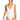 Vitamin A Womens Alana Bodysuit White Ecolux 6 One Size - Ufashion