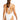 Vitamin A Womens Alana Bodysuit White Ecolux 6 One Size - Ufashion
