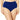 Anne Cole Women's High Waist to Fold Over Shirred Bottom, Color Navy, Size L - Ufashion