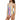 O'Neill Cascada Stripe Strappy One-Piece (Multi) Women's Swimsuits One Piece - Ufashion