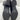 Aquatalia Black Suede/Elastic Round Toe Side Zip Knee High Boots Womens Size 7 M - Ufashion