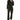 NWT Women DL1961 Freja Jumpsuit Color Coated Black Coated Size SM - Ufashion