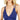 La Blanca Women Island Goddess Underwire Strappy OnePiece Swimsuit, Blueberry, 8 - Ufashion
